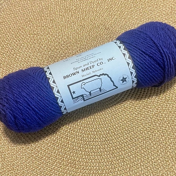 Brown Sheep Co. Blue Yarn Set - Picture 5 of 5